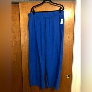 NWT Old Navy linen blend pants
